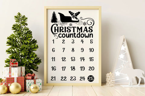 Vintage Christmas Sign SVG Bundle SVG DESIGNISTIC 