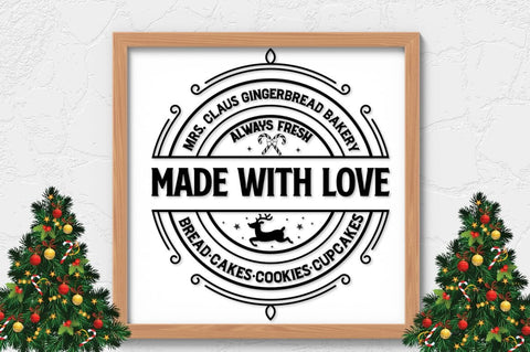 Vintage Christmas Sign SVG Bundle SVG DESIGNISTIC 