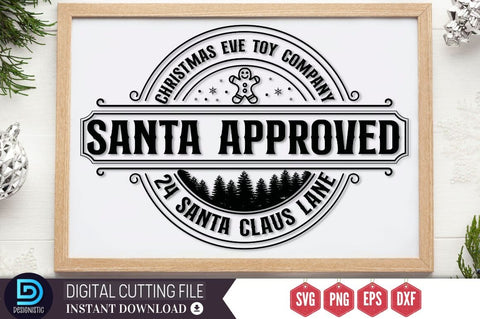 Vintage Christmas Sign SVG Bundle SVG DESIGNISTIC 