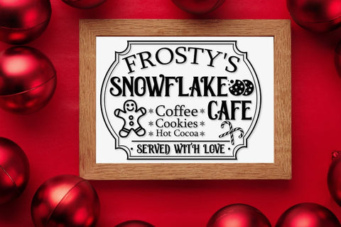 Vintage Christmas Sign SVG Bundle SVG DESIGNISTIC 