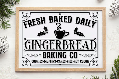 Vintage Christmas Sign SVG Bundle SVG DESIGNISTIC 