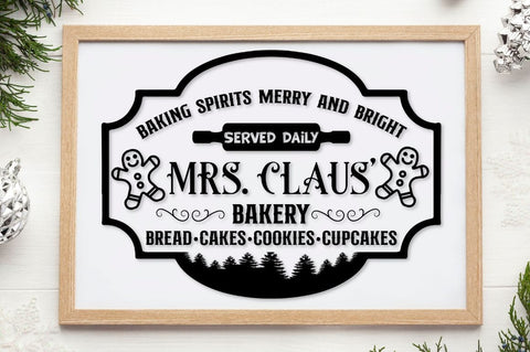 Vintage Christmas Sign SVG Bundle SVG DESIGNISTIC 