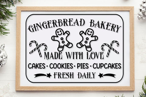 Vintage Christmas Sign SVG Bundle SVG DESIGNISTIC 