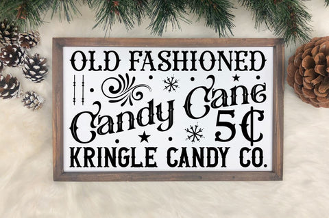 Vintage Christmas Sign Svg Bundle SVG Regulrcrative 
