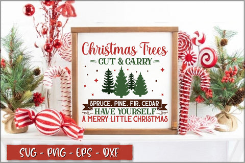 Vintage Christmas Sign SVG Bundle SVG Shetara Begum 