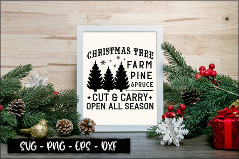 Vintage Christmas Sign SVG Bundle SVG Shetara Begum 
