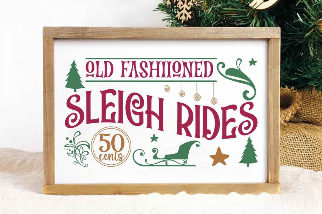 Vintage Christmas Sign Svg, Christmas Bundle Svg, Christmas Sign Bundle ...