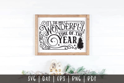 Vintage Christmas Sign SVG Design SVG CraftLabSVG 