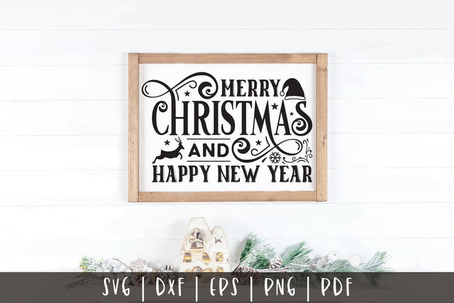 Vintage Christmas Sign SVG Design SVG CraftLabSVG 