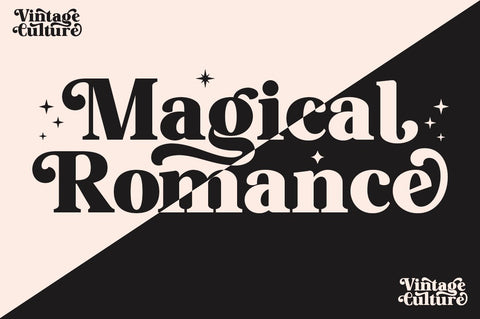 Vintage Culture Font Megatype 