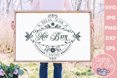 Vintage Easter Farmhouse Sign | Bunny Trail Cafe Svg SVG Crafty Mama Studios 