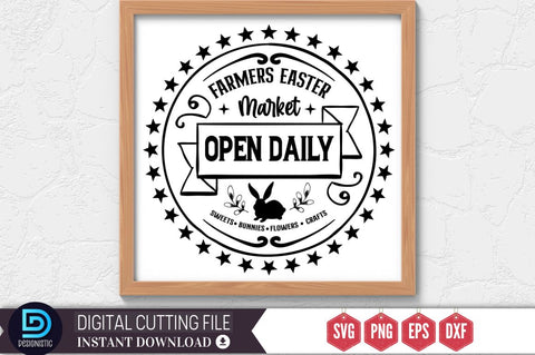 Vintage Easter Sign SVG Bundle SVG DESIGNISTIC 