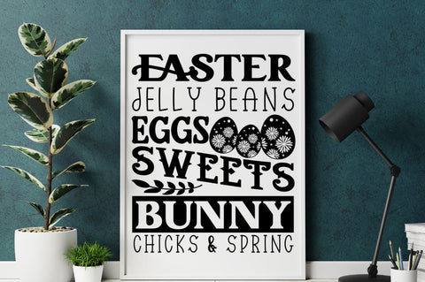 Vintage Easter Sign SVG Bundle SVG DESIGNISTIC 