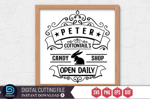 Vintage Easter Sign SVG Bundle SVG DESIGNISTIC 