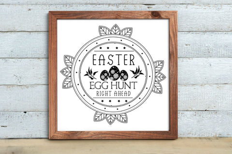 Vintage Easter Sign SVG Bundle SVG DESIGNISTIC 