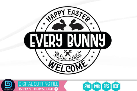 Vintage Easter Sign SVG Bundle SVG DESIGNISTIC 