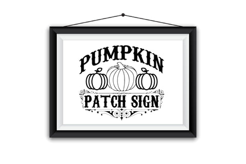 Vintage Fall Sign Bundle SVG Rupkotha 