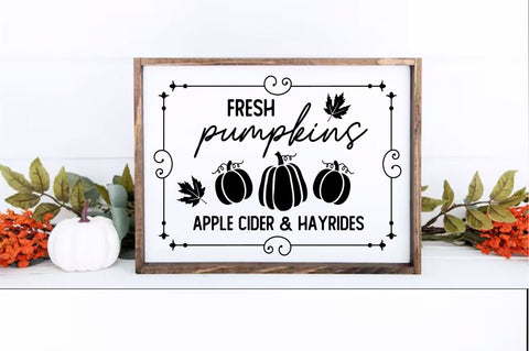 Vintage Fall Sign SVG Bundle SVG Shetara Begum 