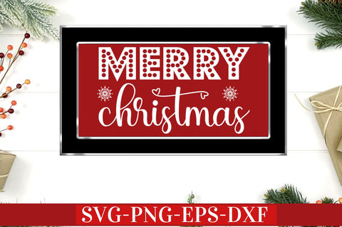 Vintage Farmhouse Christmas Sign SVG Bundle SVG DESIGNISTIC 