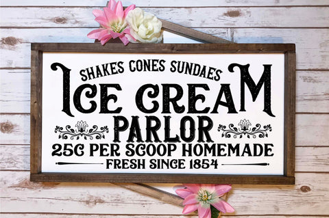 Vintage Farmhouse Sign Bundle SVG Regulrcrative 