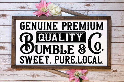 Vintage Farmhouse Sign Bundle SVG Regulrcrative 