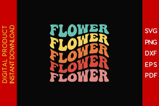 Vintage Flower SVG PNG PDF Cut File SVG Creativedesigntee 