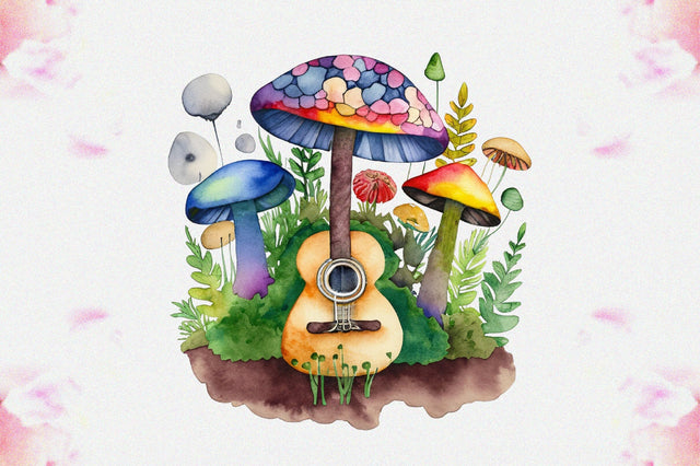 Vintage Giter Mushroom Sublimation Vol-5 Sublimation Jagonath Roy 