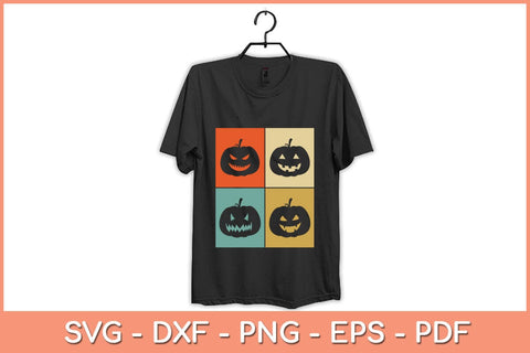 Vintage Halloween Pumpkin Svg Design SVG artprintfile 