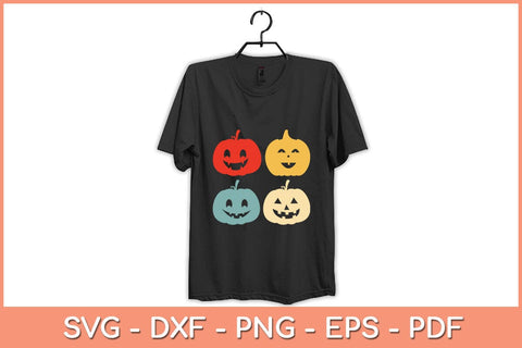 Vintage Halloween Pumpkin Svg Design SVG artprintfile 