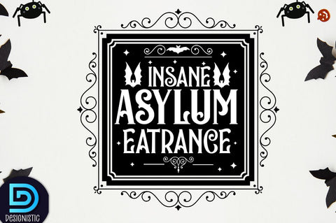 Vintage Halloween Sign Bundle SVG DESIGNISTIC 