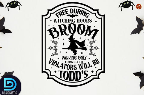 Vintage Halloween Sign Bundle SVG DESIGNISTIC 