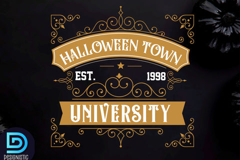 Vintage Halloween Sign Bundle, SVG DESIGNISTIC 