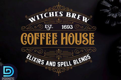 Vintage Halloween Sign Bundle, SVG DESIGNISTIC 
