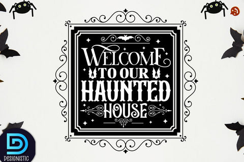 Vintage Halloween Sign Bundle SVG DESIGNISTIC 
