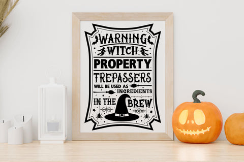 Vintage Halloween Sign Making Svg Bundle SVG Regulrcrative 