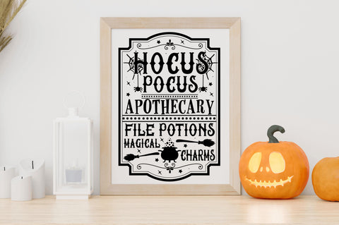 Vintage Halloween Sign Making Svg Bundle SVG Regulrcrative 