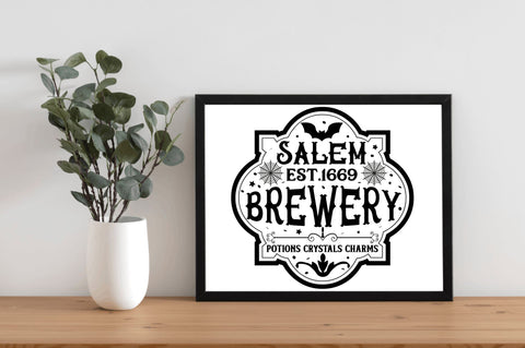 Vintage Halloween Sign Making Svg Bundle SVG Regulrcrative 