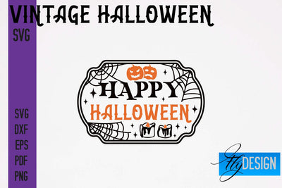 Vintage Halloween SVG | Halloween Quotes SVG Fly Design 