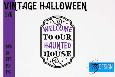 Vintage Halloween SVG | Halloween Quotes SVG Fly Design 