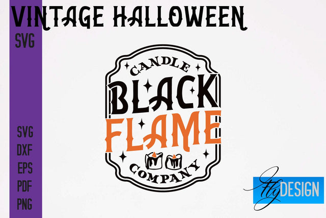 Vintage Halloween SVG | Halloween Quotes SVG Fly Design 