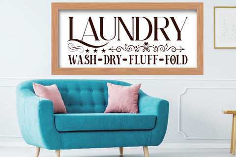 Vintage Laundry Sign SVG Bundle SVG DESIGNISTIC 