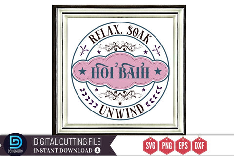 Vintage Laundry Sign SVG Bundle SVG DESIGNISTIC 