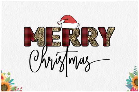 Vintage Leopard Merry Christmas Sublimation Sublimation Jagonath Roy 