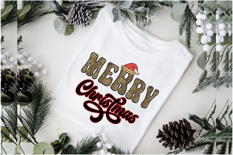 Vintage Leopard Merry Christmas Sublimation Sublimation Jagonath Roy 