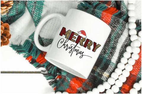 Vintage Leopard Merry Christmas Sublimation Sublimation Jagonath Roy 