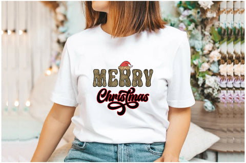 Vintage Leopard Merry Christmas Sublimation Sublimation Jagonath Roy 