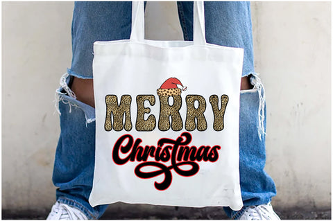 Vintage Leopard Merry Christmas Sublimation Sublimation Jagonath Roy 