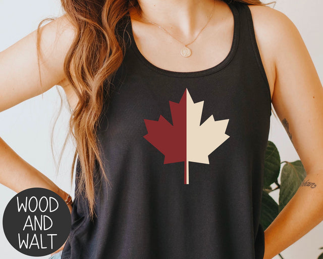 Vintage Maple Leaf SVG | Canada Day Cut File SVG Wood And Walt 