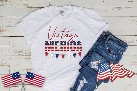 Vintage Merica Sublimation Rupkotha 