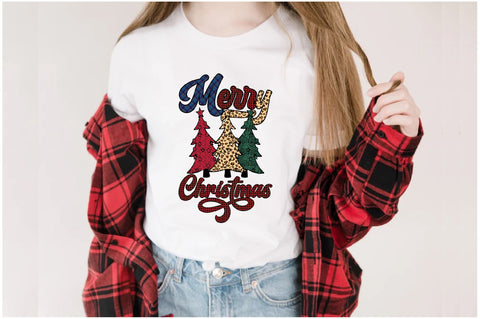 Vintage Merry Christmas Tree Sublimation Sublimation Jagonath Roy 